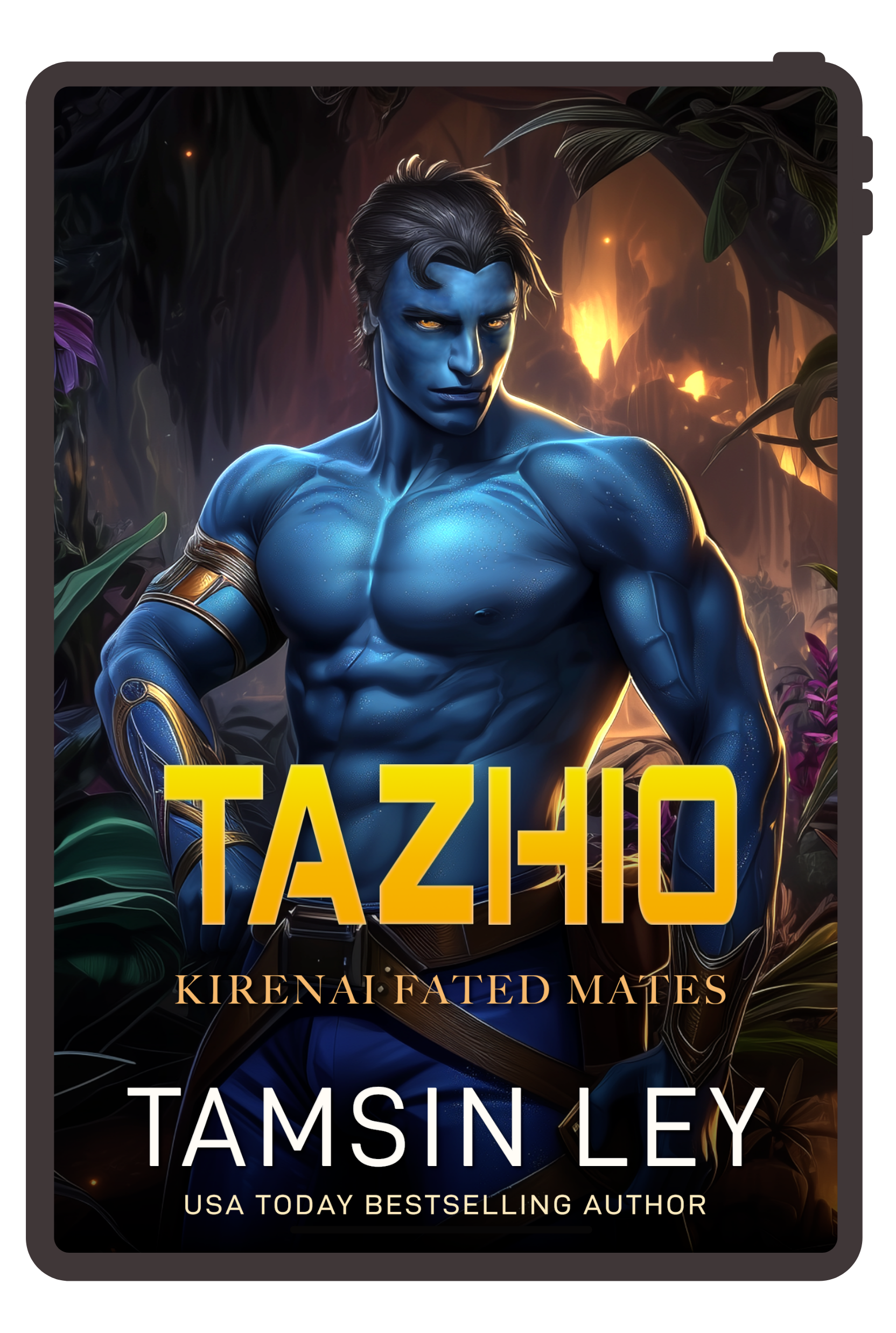 Tazhio, book 4 of the Kirenai Fated Mates series by Tamsin Ley