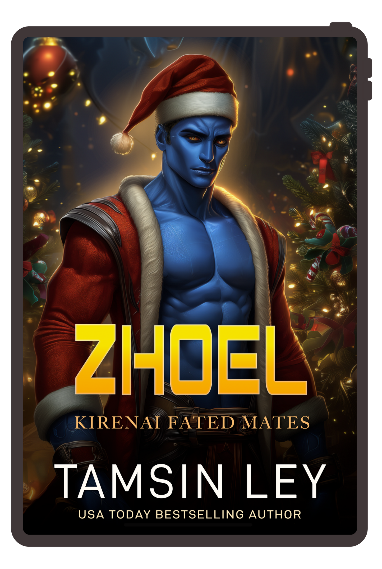 Zhoel: All I want for Christmas is an Alien, book 8 of the Kirenai Fated Mates series by Tamsin Ley